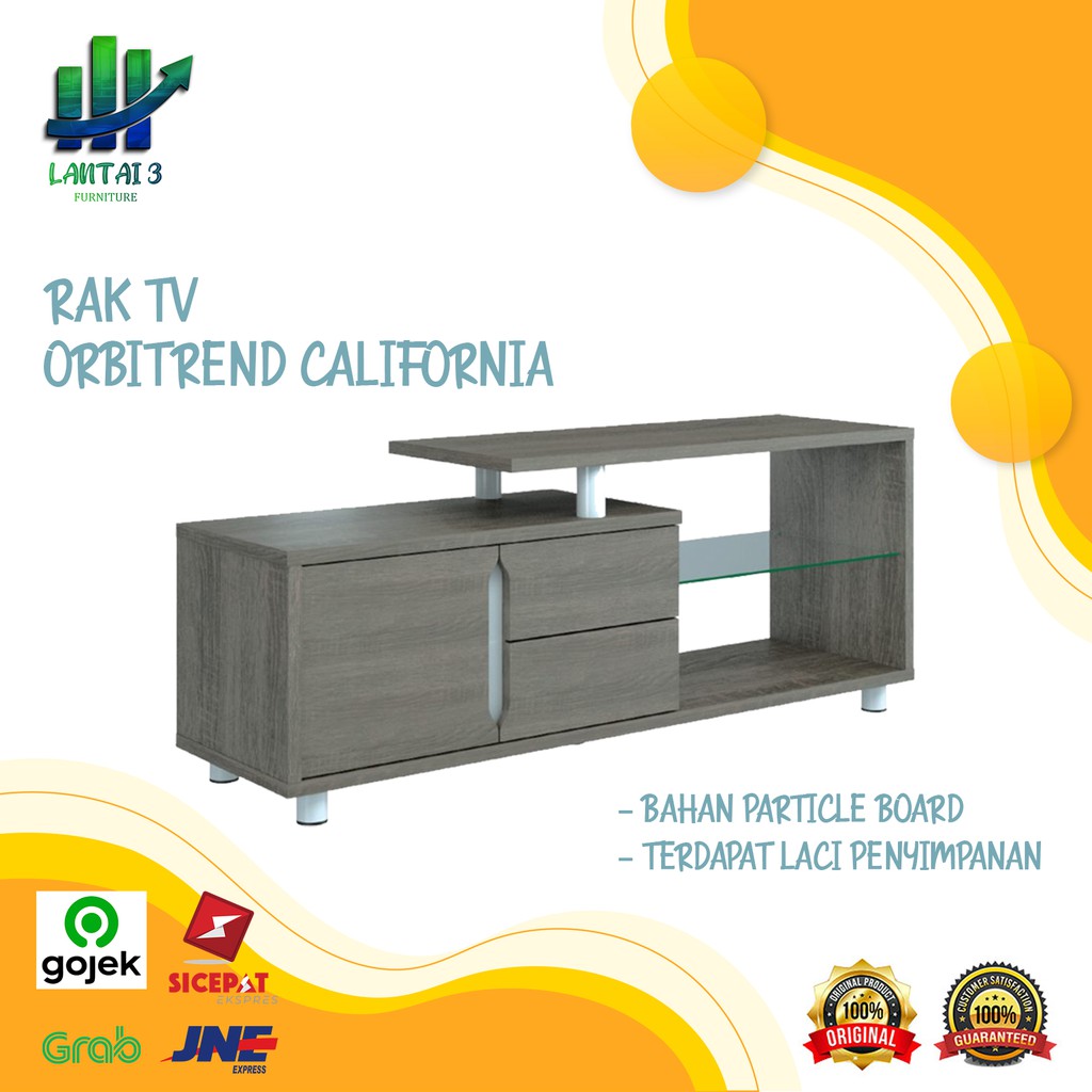 Rak TV Murah / Rak TV Berkualitas tinggi / Rak TV Orbitrend California