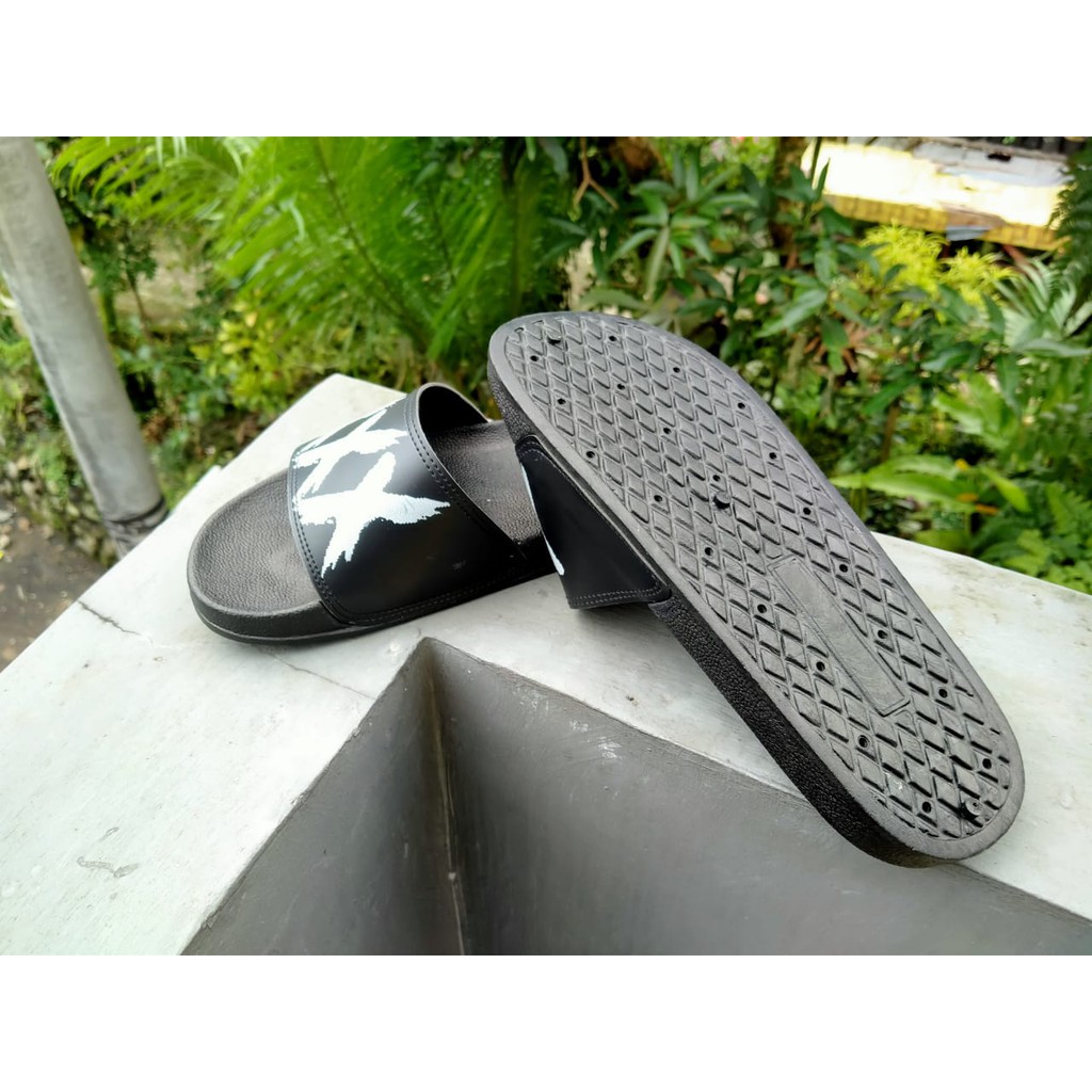 Sandal Selop Pria Sandal Santai Terbaru Motif X