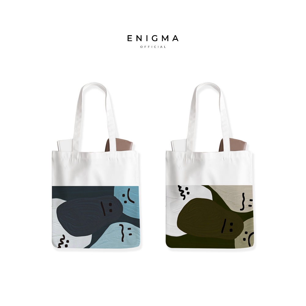 TERBARU TOTEBAG KANVAS AESTHETICS ORIGINAL ENIGMA OFFICIAL TOTEBAG WANITA TAS TOTE BAG