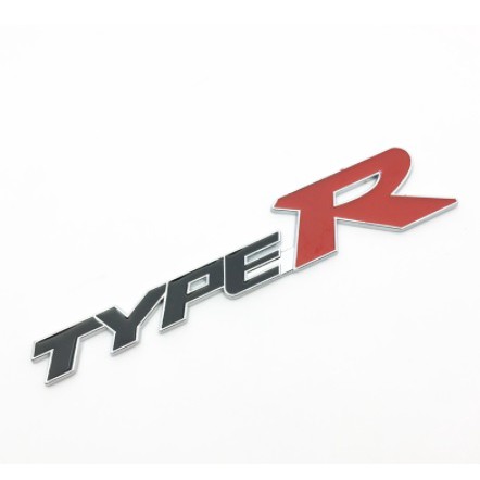 Emblem metal Type R