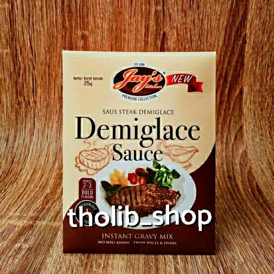 

jay's demiglace sauce 25gr