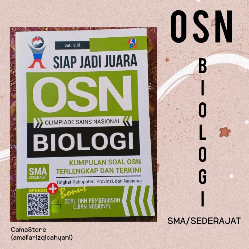 Preloved Buku SIAP JADI JUARA OSN BIOLOGI SMA SEDERAJAT - OLIMPIADE SAINS NASIONAL