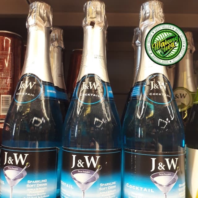 

J & W Blue Cocktail Sparkling 750ml J&W Sparkling Cocktail Biru 750 ml