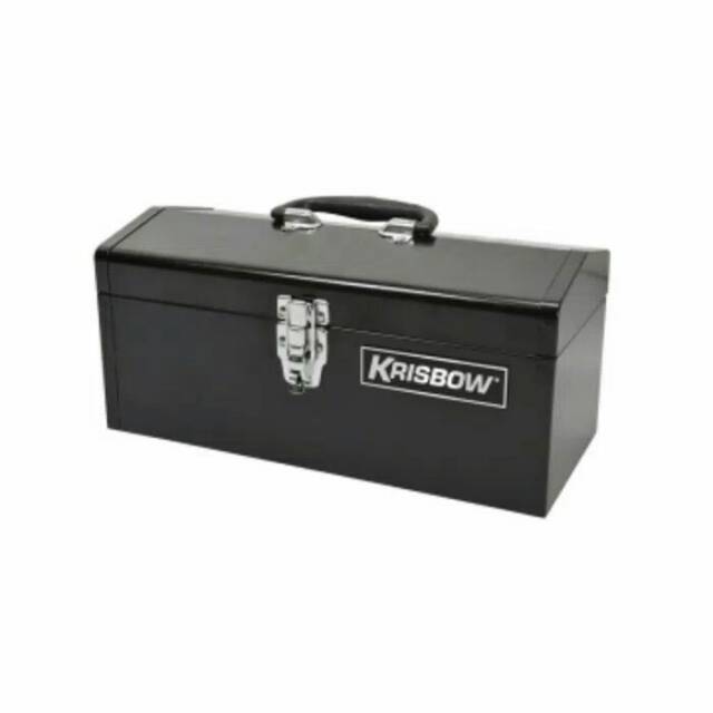 KRISBOW KOTAK PERKAKAS METAL 40 CM STEEL TOOL BOX METAL