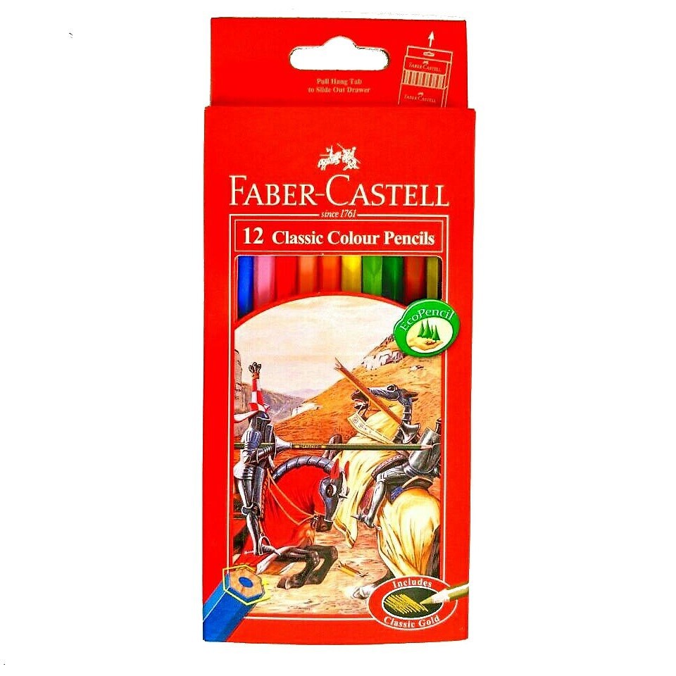 

Pensil Warna Faber Castell 12 Classic Colours (12 Warna)