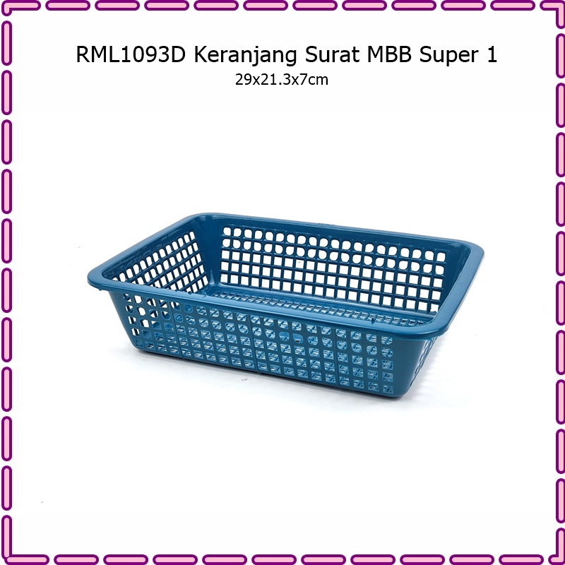 RML1093D Keranjang Surat/Keranjang Penyimpanan MBB Super 1
