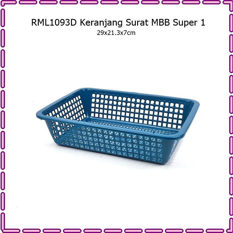 RML1093D Keranjang Surat/Keranjang Penyimpanan MBB Super 1