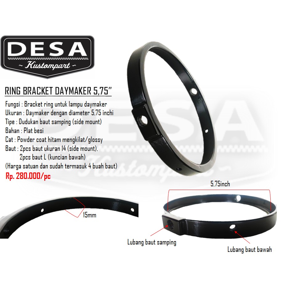 Daymaker 5.75 inch -Ring Daymaker 5.75"