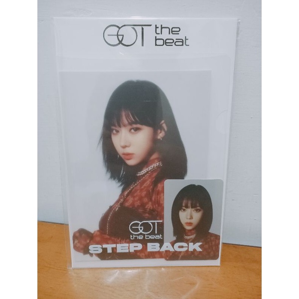 PC photocard hologram winter aespa md got the beat step back set postcard holo