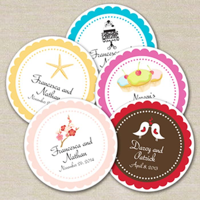 

Stiker Label Produk / Stiker Label Kemasan (Bentuk Bulat Diameter 3cm)
