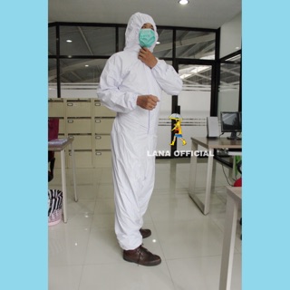 BAJU HAZMAT SUIT APD PREMIUM ANTI CORONA BAHAN PVC SUPER BAJU HAZMAT SUIT APD PREMIUM ANTI CORONA BAHAN PVC SUPER
