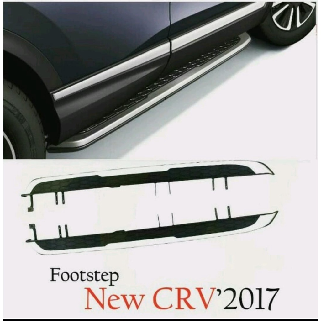 Footstep Foot Step Samping injekan / Pijakan Kaki Samping All New CRV Honda Turbo B