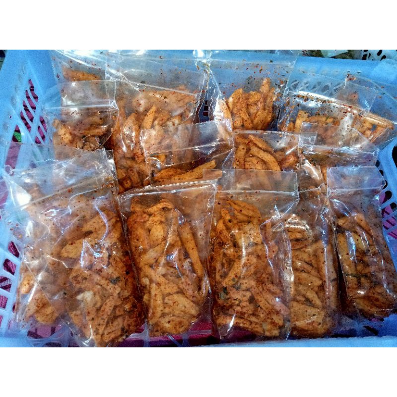 

Basreng pedas daun jeruk