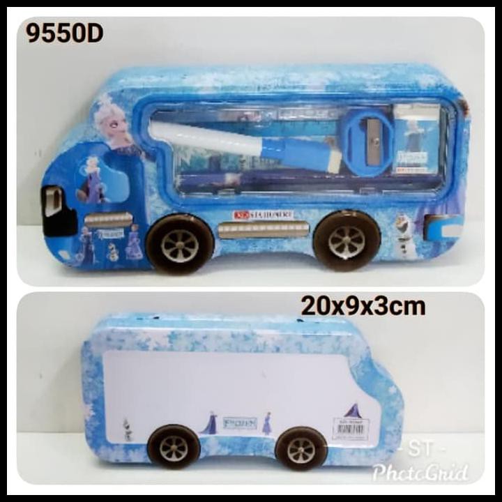 

Ready Stock Kotak Pensil Kaleng Dan Study Set Frozen (9550D)