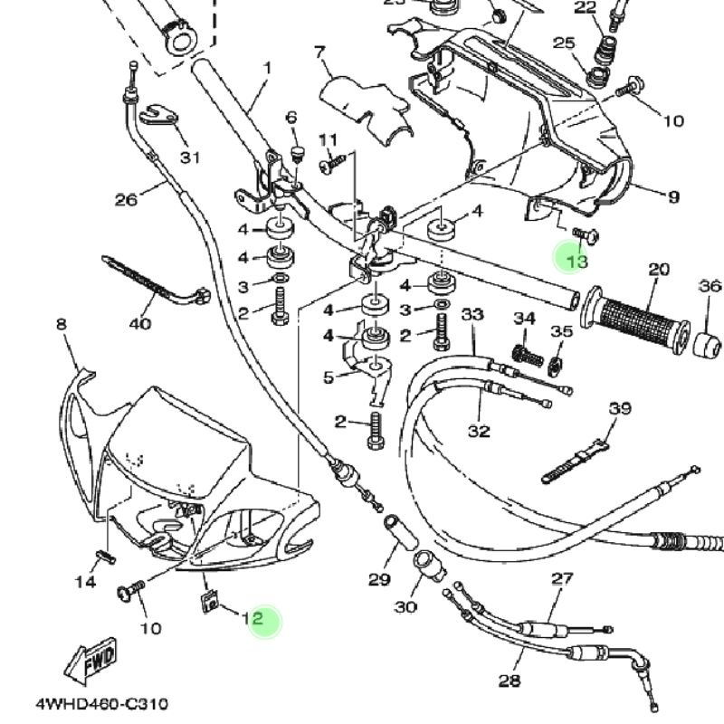 BAUT MUR KLIP SET COVER BODY F1ZR VEGA ORI YGP FIZR FIZ F1Z R CLIP BOLT