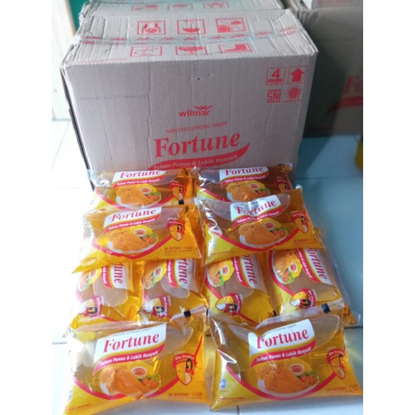 Jual Minyak Goreng Fortune Bantal Liter Shopee Indonesia