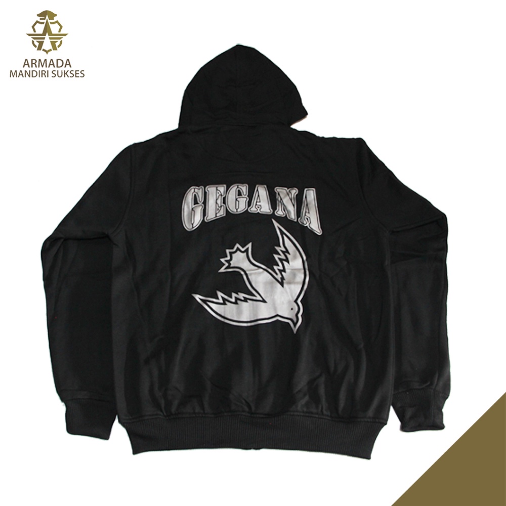 Hoodie Gegana Ritsleting - Sweater Gegana Ritsleting