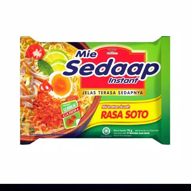 

Mie Sedaap Rasa Soto