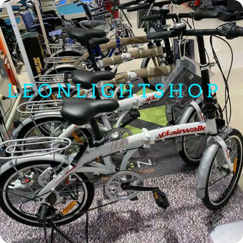 ACE AIRWALK  EXPRESSO SEPEDA LIPAT 20 INCI 6-SPEED/FOLDING BIKE AIRWALK /ALAT OLAHRAGA OUTDOOR