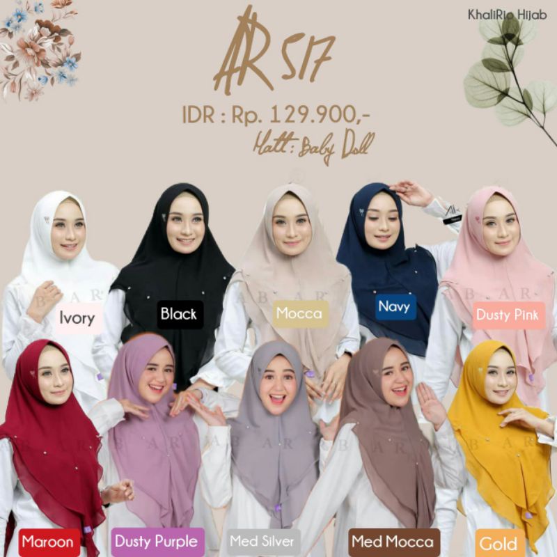 Jilbab Instan Arrafi AR 517 New