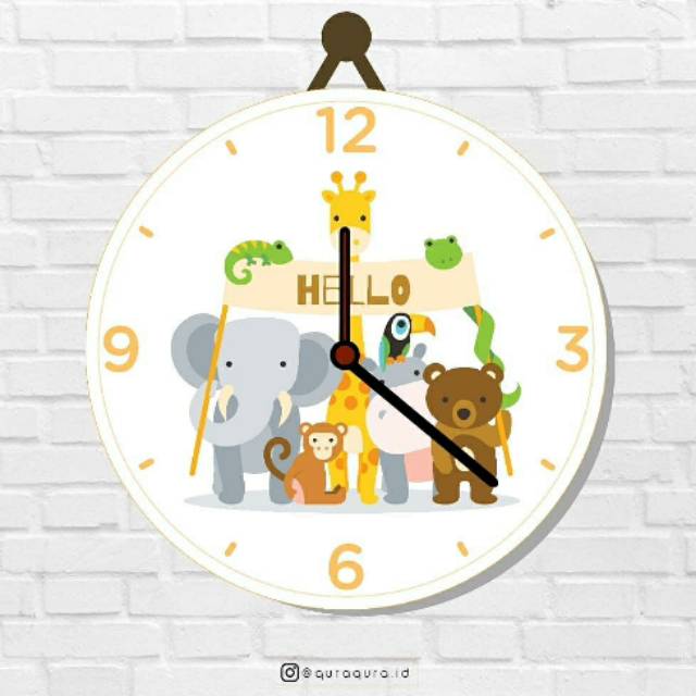 Toddler O'clock (Jam Anak custom)