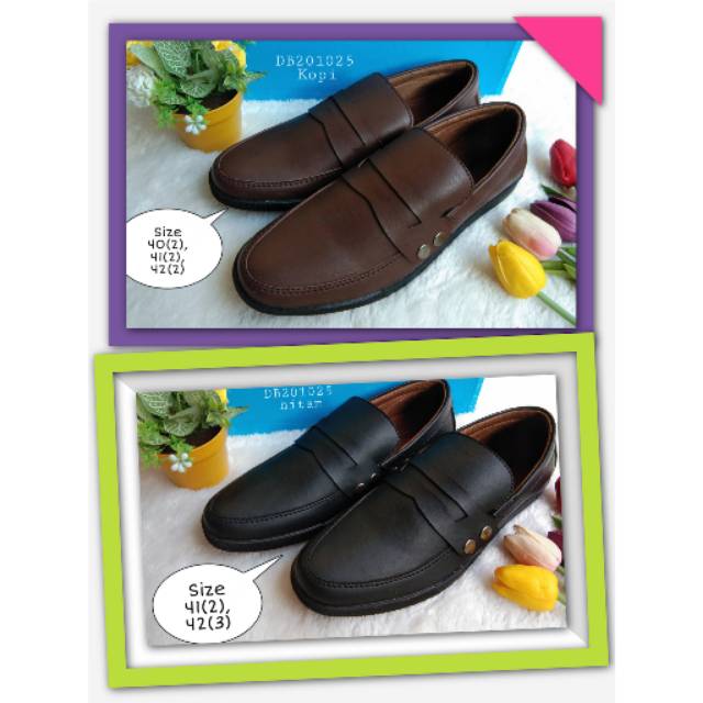 SEPATU FANTOVEL PRIA YONGKI KOMALADI ORIGINAL TERMURAH / SEPATU FANTOVEL HITAM MURAH / SEPATU KANTOR