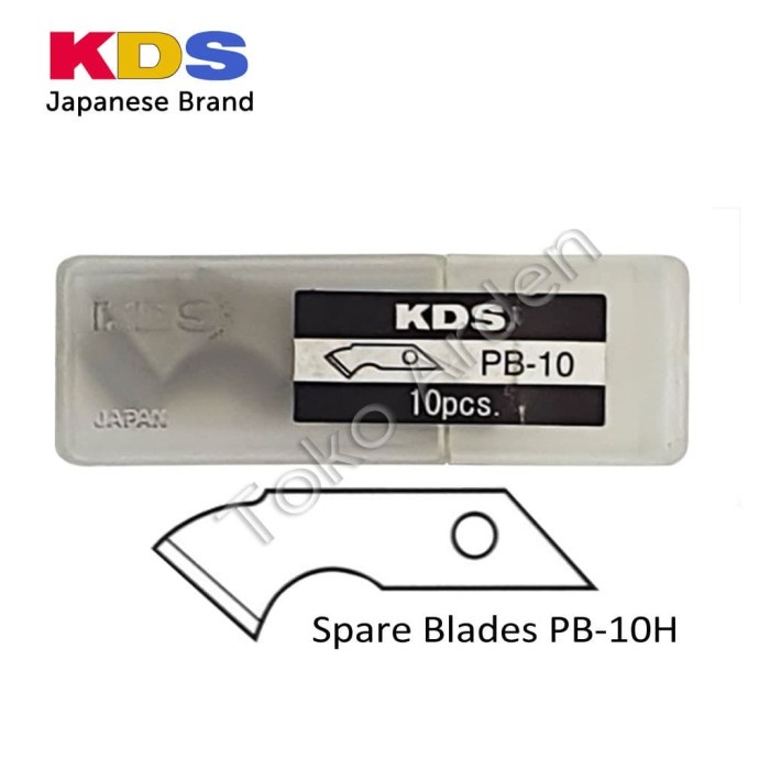 

Cantik Pisau Cutter Kds Spare Blades Pb-10H / Kds Cutter - Made In Japan Limited