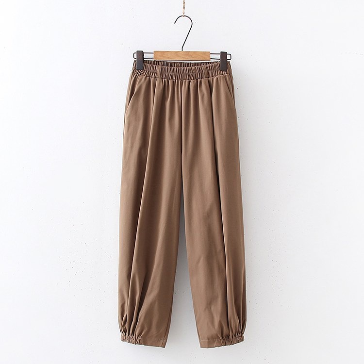 HARUKA PANTS - celana bahan jatoh / celana wanita / celana panjang / pants murah / celana wolfis