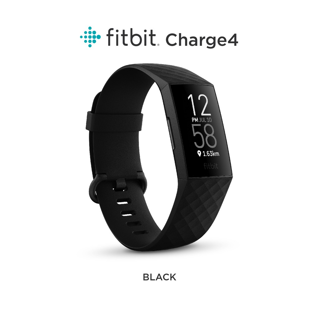 FITBIT Charge 4 [FB417BKBK] - Black 