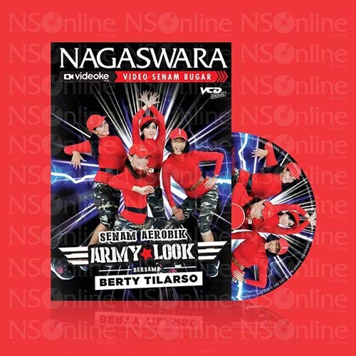 VCD SENAM BUGAR AEROBIK ARMY LOOK Bersama Berty Tilarso
