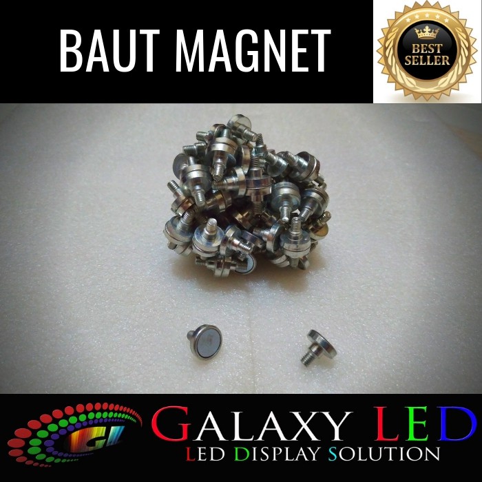 Baut Magnet Running Text (P10 Outdoor)