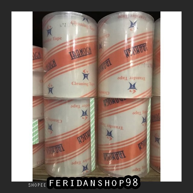 

FS293 SELOTIP & DOUBLE TAPE TRANSFER MASKING ATK TAPE TRANSIGN 15 CM BY FERIDANSHOP98