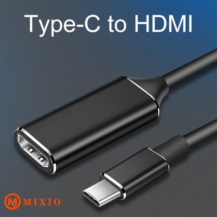 MIXIO HC-03 CONVERTER USB 3.1 TYPE C TO multimedia kabel 4K HD HDTV TIPE C