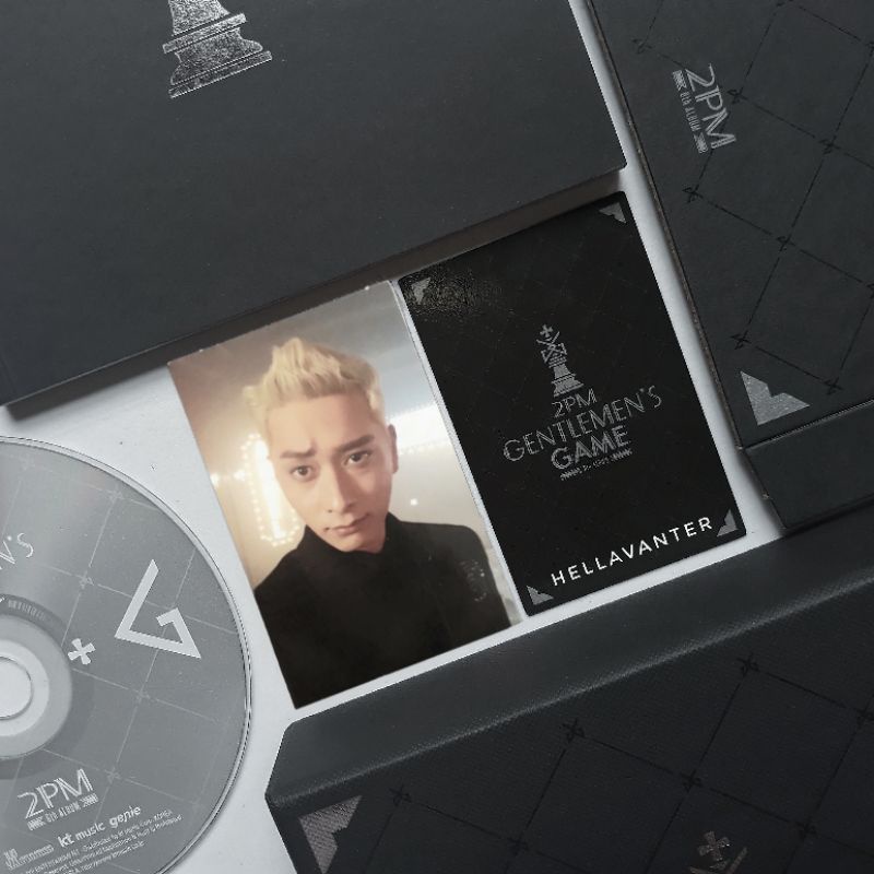 (booked) PC Photocard Chansung || 2PM GENTLEMEN'S GAME 8th Album