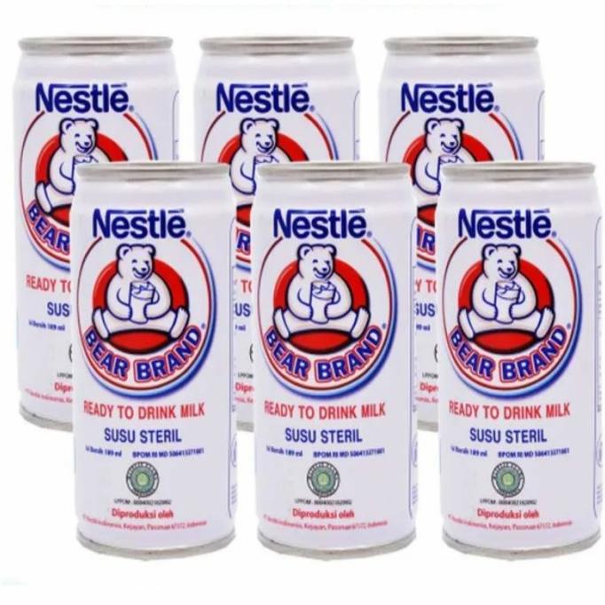 

[COD] Susu steril bear brand 12 pics 189 ml x 12 [COD]