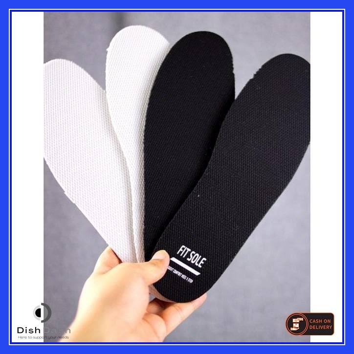 [BAYAR DI TEMPAT] 1 Pasang Alas Kaki Sepatu Insole 4Mm Memory Foam Sol Fitsole Original Nyaman