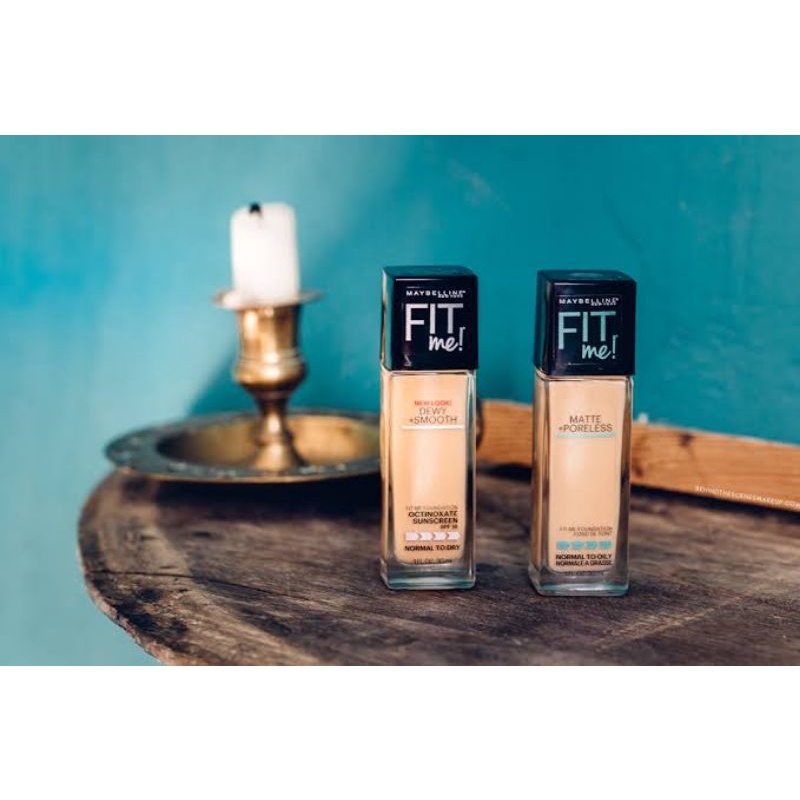 Promoo!!! maybelline fit me matte poreles foundation 30 ml