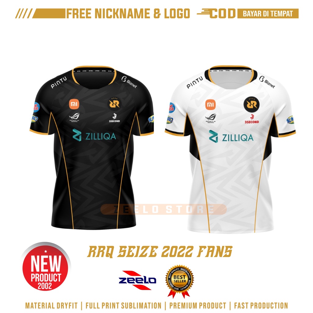 Jersey RRQ Terbaru S10 Seize Fans