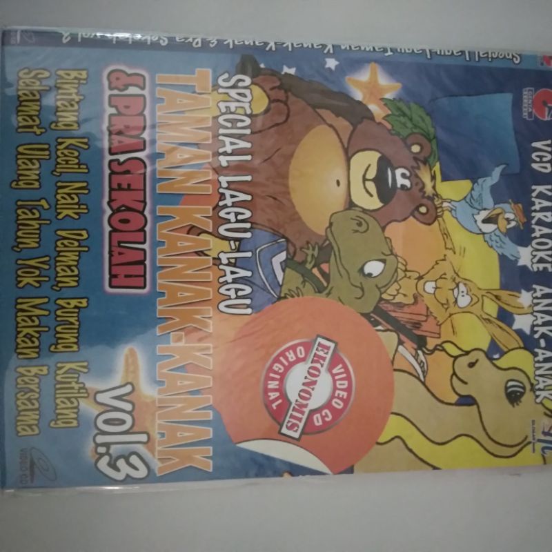 Vcd Original koleksi lagu anak