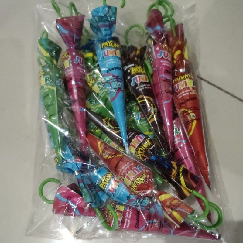 coklat payung junior bungkus isi 20 pcs