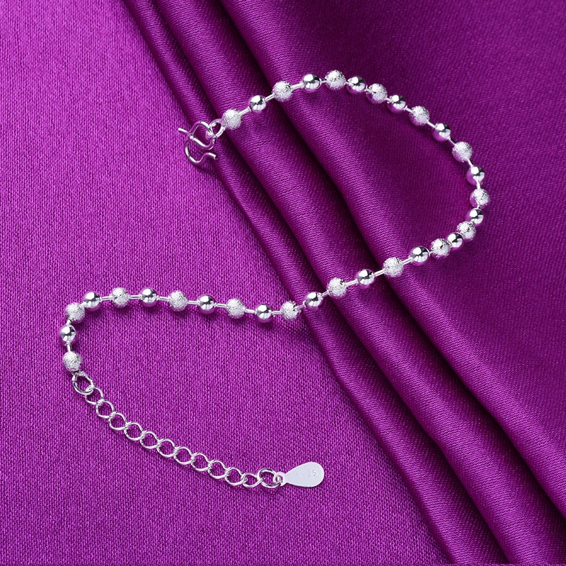 Gelang Rantai Bahan 925 Silver Untuk Wanita-Won