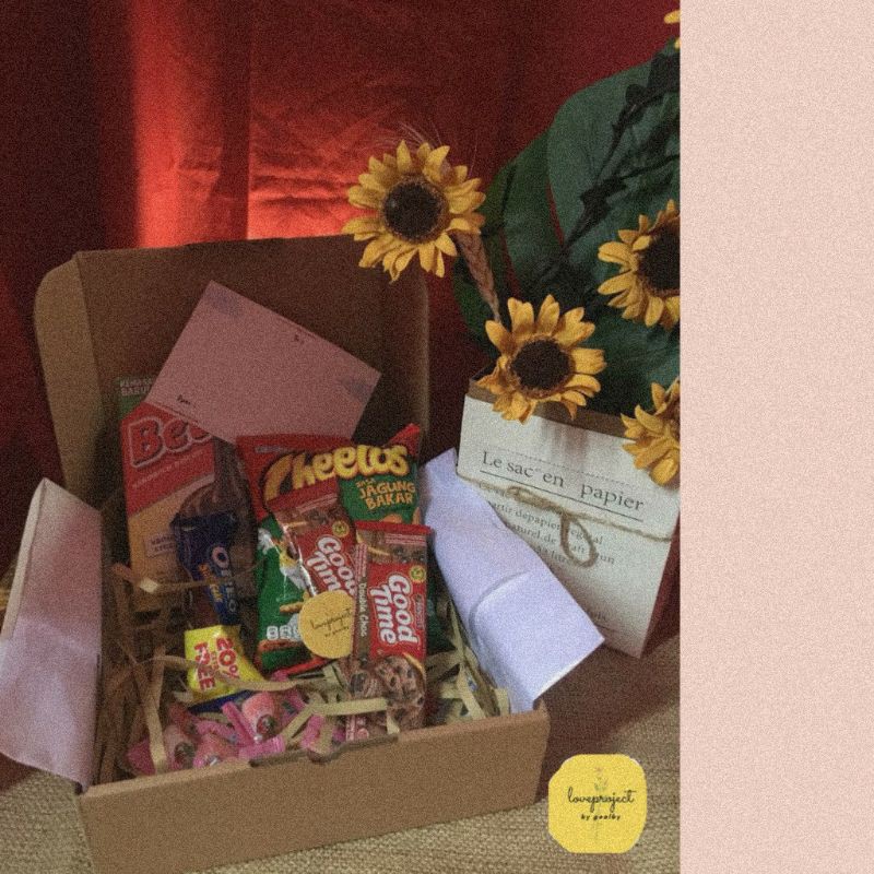 

Hampers Snack/Kado Sempro,Ulang Tahun Snack/Hampers snack Custome