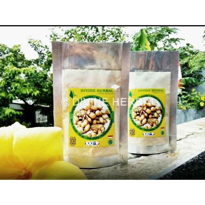 

BUBUK KUNYIT PUTIH 1000% MURNI
