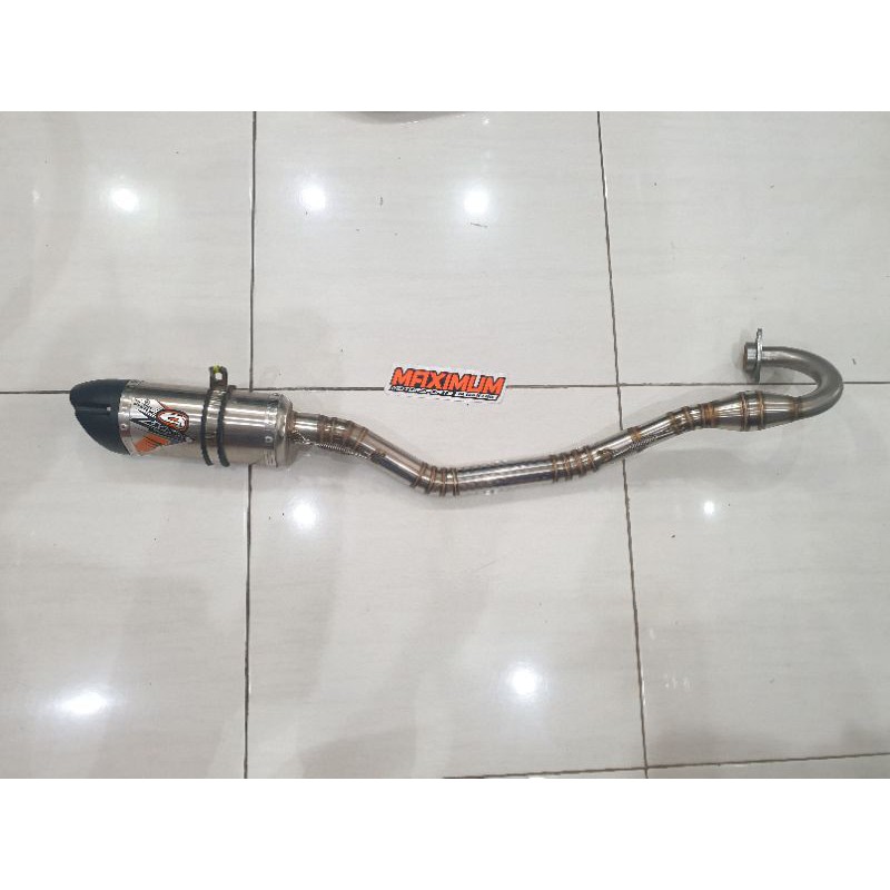 knalpot klx 150 std stainless AHRS