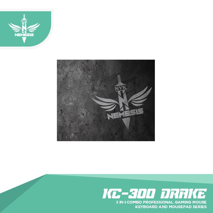 KEYBOARD GAMING COMBO NYK NEMESIS DRAKE KC- 300 - BUNDLE GAMING
