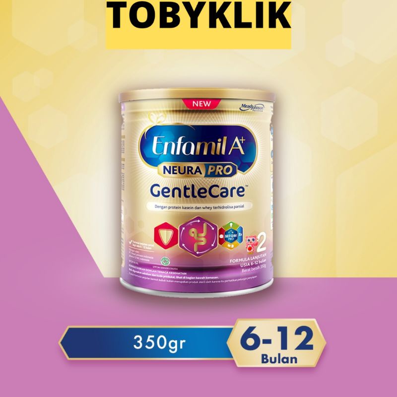 

Enfamil A+ gentle care 2 350gram dan 800gram