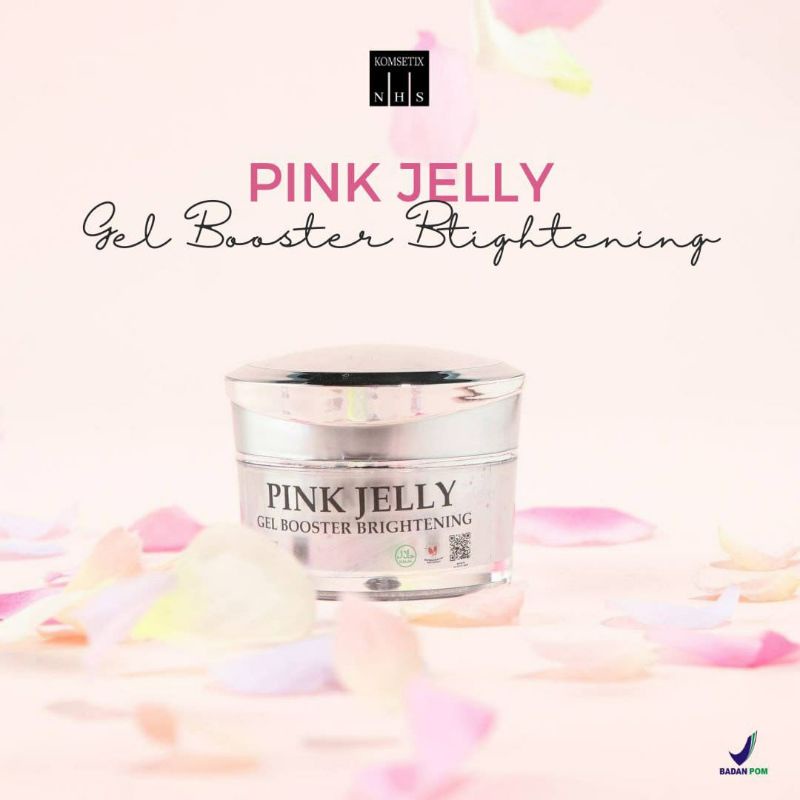 Pink jelly booster brightening perncerah wajah KOMSETIX NHS