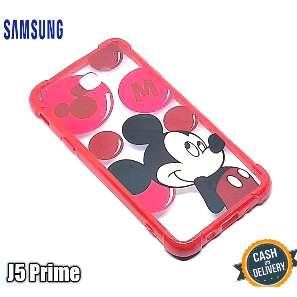 Case Anti Crack Transparan Motif Samsung J5 Prime