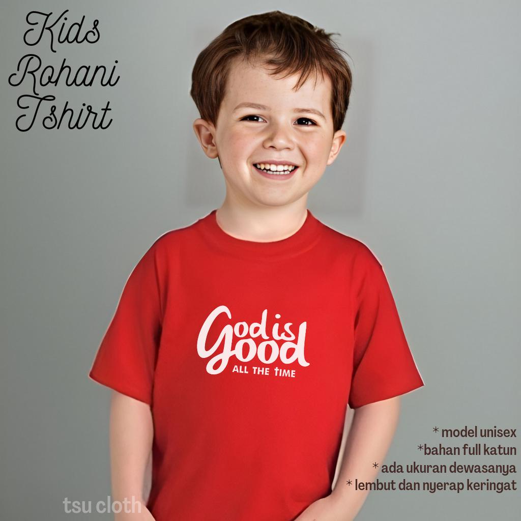 BAJU ROHANI ANAK / KAOS ANAK KRISTEN / KAOS ROHANI ANAK / BAJU ANAK ROHANI / KIDS ROHANI TSHIRT