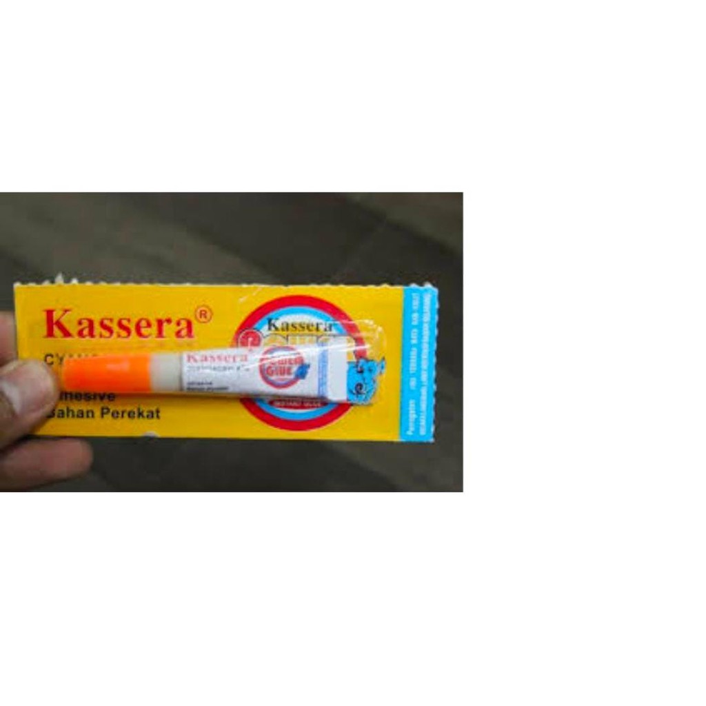 Vinztstore - Lem Power Glue Kassera Lem Super Kuat Lem Perekat Termurah Bisa COD